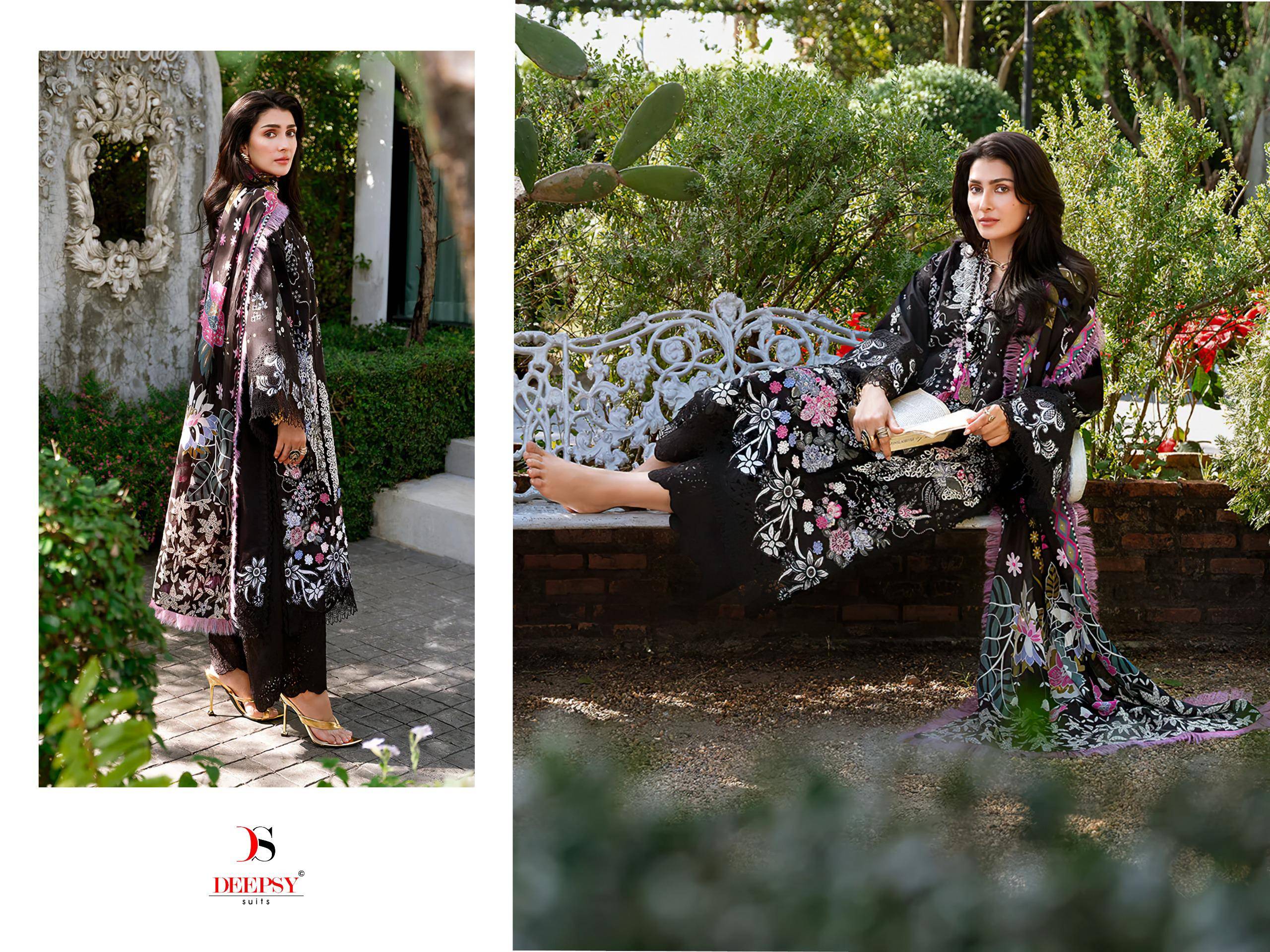 MUSHQ vol.4 DEEPSY SUITS 2031 To 2036 Series Beautiful Pakistani Suits Wear Pure cotton Embroidered Dresses At Wholesale Price